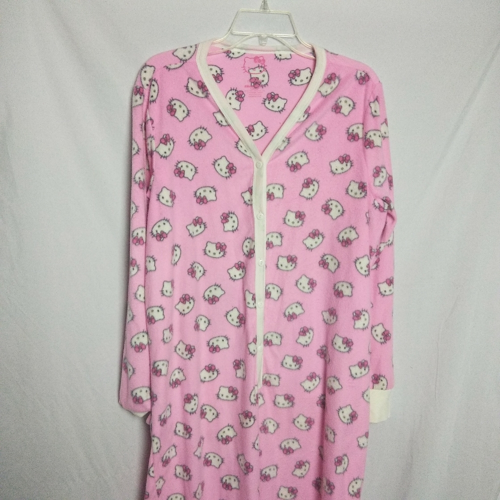 Plus Size Hello Kitty Onesie/Union Suit